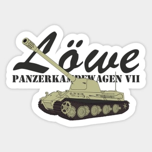 Panzer VII Löwe Sticker